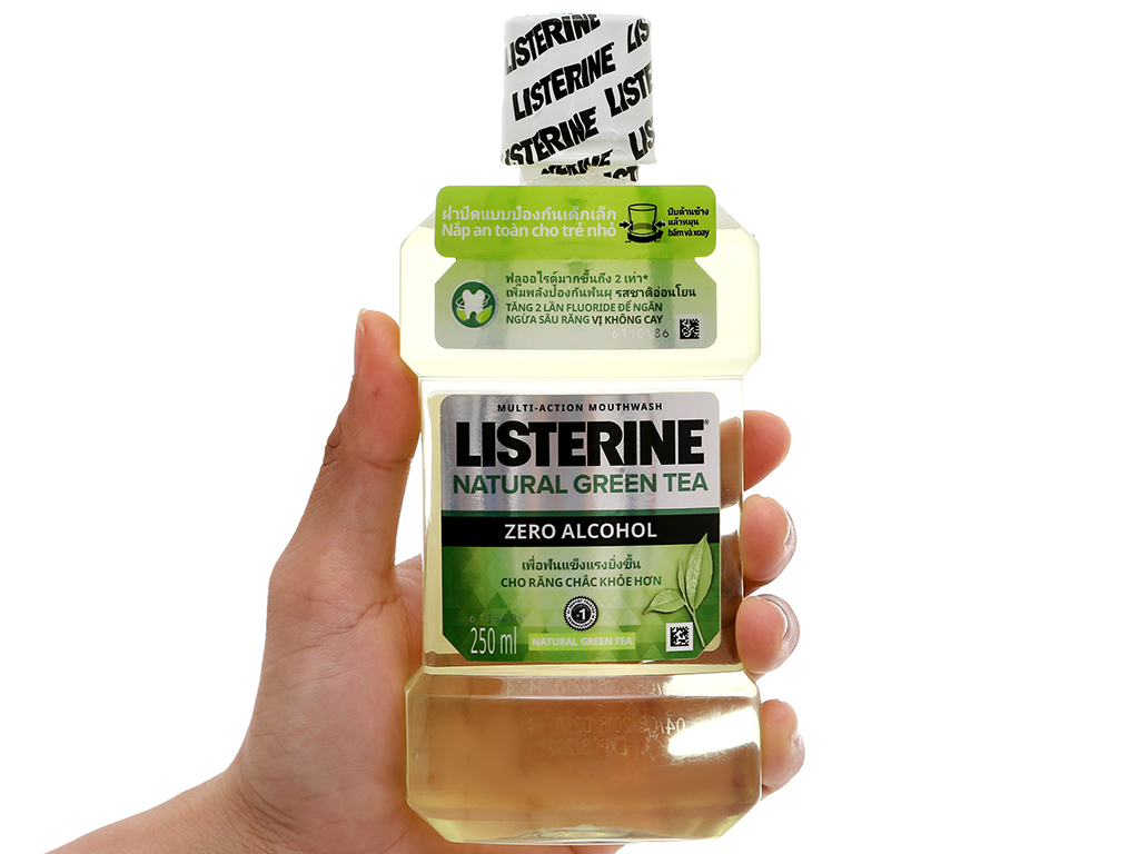 nước súc miệng listerine gây ung thư