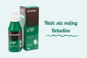 Nước súc miệng Betadine có tốt không? 