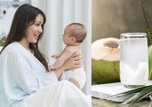 Trẻ mấy tháng uống được nước dừa